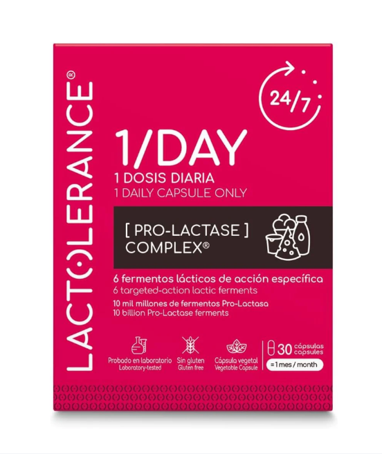 Lactolerance 1/Día - 30 Cápsulas